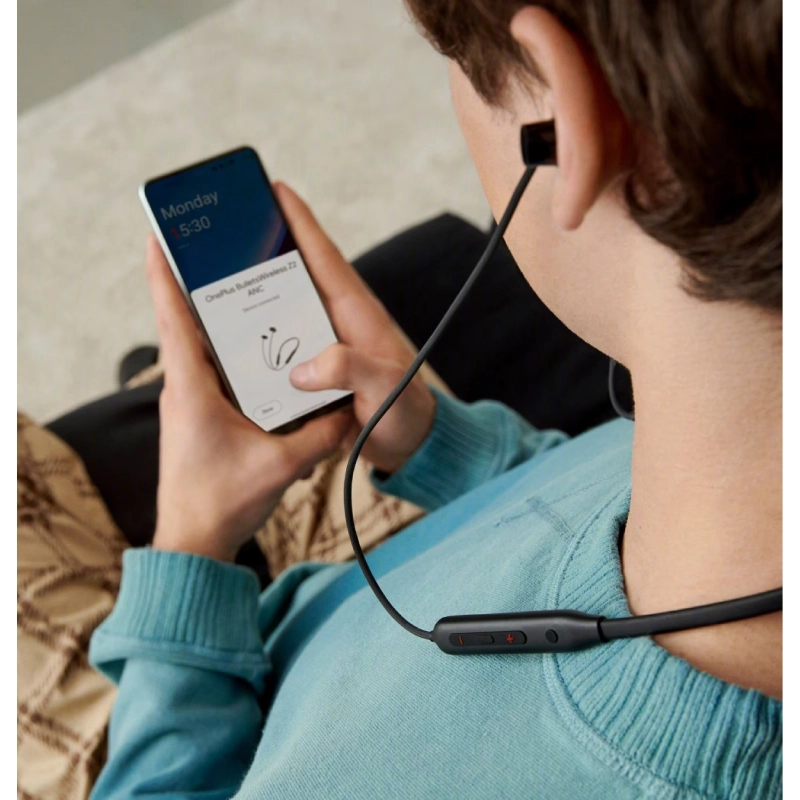 قیمت و خرید هندزفری بلوتوثی گردنی وان پلاس مدل Bullets Wireless Z2 ANC